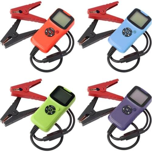 Digital 12V Car Battery Tester Vehicle Car LCD Battery Test Analyzer Auto System Voltage ohm CCA Test Diagnostic Tools