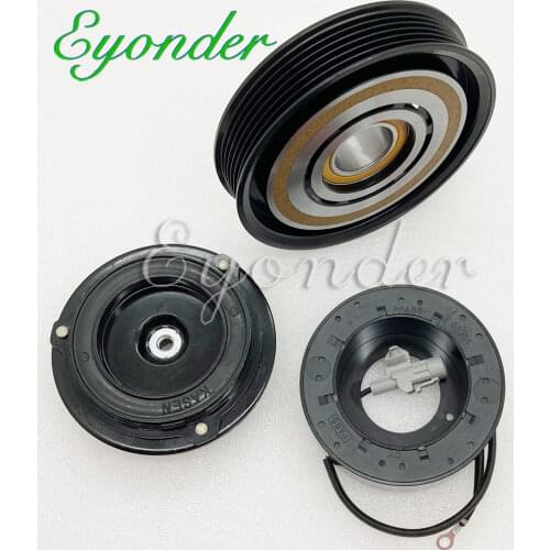 AC A/C Air Conditoning Compressor Magnetic Electromagnetic Clutch PV6 for CHRYSLER VOYAGER DODGE CARAVAN 2.4L L4 447220-3445