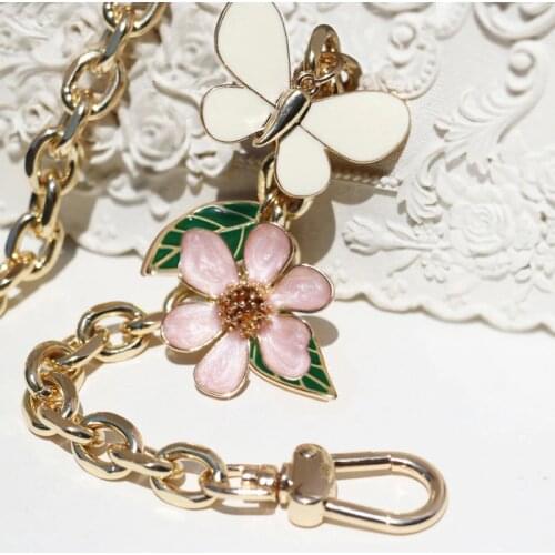 DIY 40cm-160cm Fashion Replacement Gold Metal Chain Shoulder Straps for Bags, Handbags 9mm Bag Chains Handles Straps