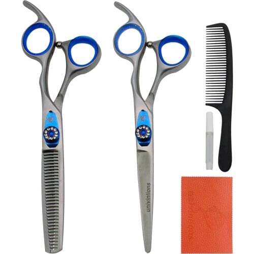 6" Hair Scissors Japan Hairdressing Scissors Barber Shop Professional Haircut Shears for Hairdresser Hair Styling Thinner Kit