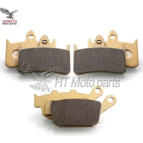 Motorcycle Front Rear Brake Pads For Honda CB400 Superfour CB 400 SF 1996 1997 96-97 NSR250 P2 P3 P4 NSR 250