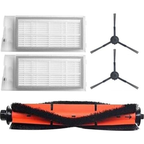 Roller Main Brush Side Brush HEPA Filter For Xiaomi ROIDMI EVE Plus Vacuum Cleaner