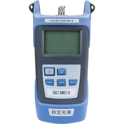 Factory price Hand-held SG13WD15 Fiber optic laser Red light source, 1310/1550nm FTTH Fiber Tester communication instrument