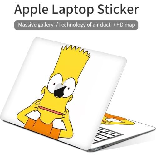 DIY Cartoon Cover MacBook Laptop Sticker Waterproof And Scratch Resistant Skin Protective Film for A1278/A1465/A1706/A2141/A1708