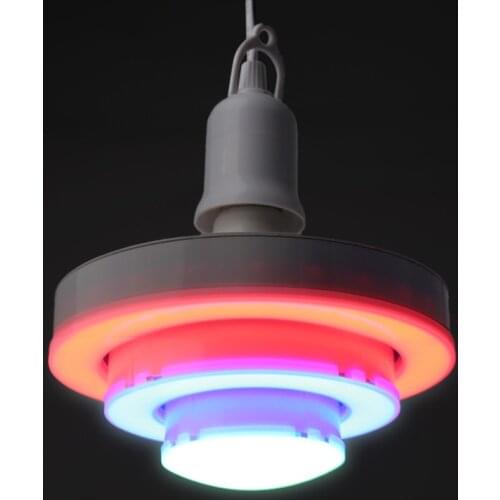 LED Ceiling Lights Decorative Light Ring 3 Colors Retractable Lighting Indoor Chandelier E27 40W Ceiling Lamps For Livingroom