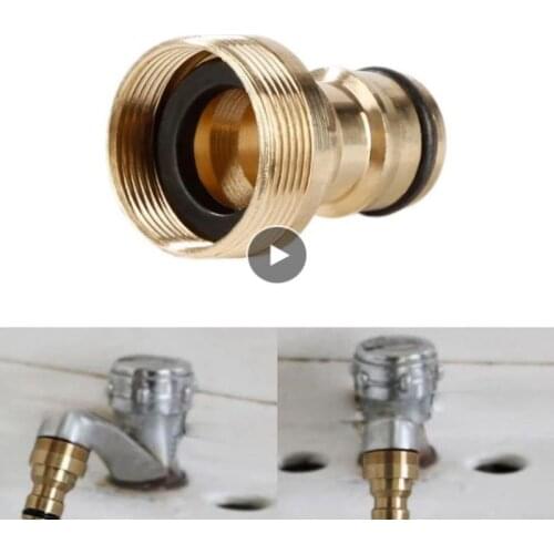 Universal Tap Kitchen Adapters Brass Faucet Tap Connector Mixer Hose Adaptor Basin Fitting Garden Watering Tools Connectors Home