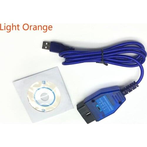 USB Cable KKL OBD 2 FT232RL Chip VAG-COM 409.1 OBD2 OBDII Diagnostic Scanner For VW Audi Seat Skoda
