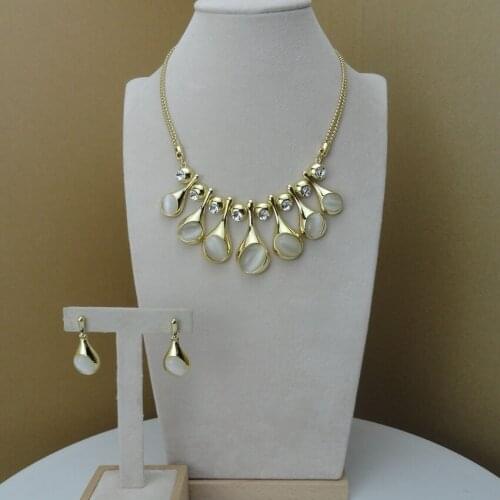 Yuminglai Dubai Costume Jewelry Sets Artificial Jewelry for Lady FHK7670