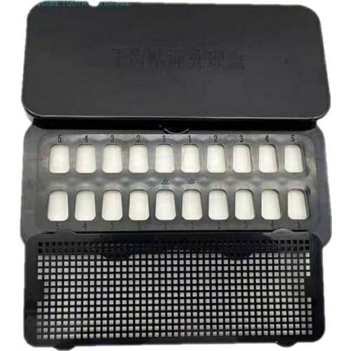 1pcs Dental Plastic Teeth Venneer Patch Box For Tooth Whitening Rectangular Type