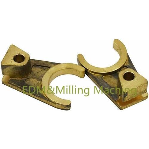 2PCS High Quality Bridgeport Turret Milling Machine Copper Pull Copper Gear Fork A65 CNC Mill Part Durable New