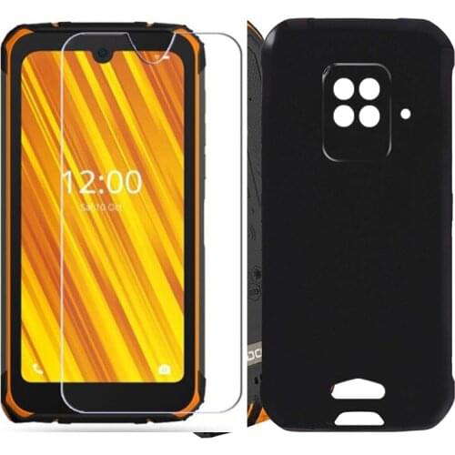 2-in-1 Soft Case + Tempered Glass On For Doogee S59 Pro ScreenProtector Glass For Doogee S59 2.5D Glass