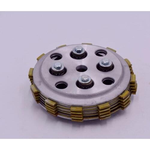 Free shipping for Suzuki motorcycle parts engine clutch assembly GN250 clutch pressure plate Clutch plate Iron plate group GZ250
