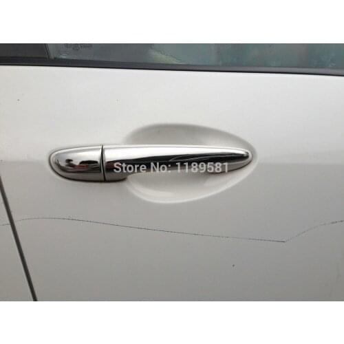For Mazda 3 M3 Axela 2014 2015 2016 ABS Chrome Car Decoration Door Handle Cover Trim Molding