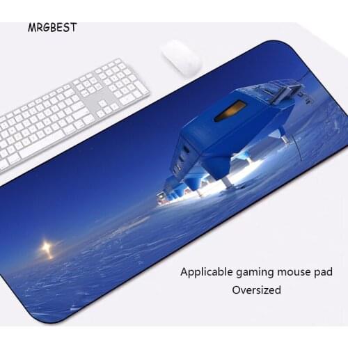 MRGBEST Gaming Mouse Pad XXL Technological Stationary Object Picture Softy Nature Rubber Pad with Locked Edge for Office Worker