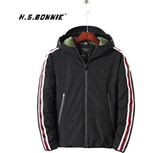 2019 New Arrival Mens Winter Coat and Jacket Outdoor Windproof Zipper Casual Slim Fit Student Male Warm Thermal Hooded Jacket