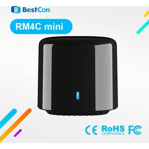 Newest Broadlink 2020 Bestcon RM4C mini Universal 4G Wifi IR Mini Remote Control Compatible Alexa Google Home For AC