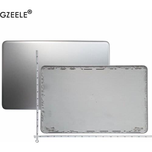 GZEELE New for HP Pavilion 15-AU 15-AW Lcd Back Cover silver color LCD Rear Lid Top Back case 856325-001