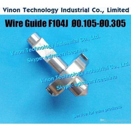 Ø0.205mm A290-8032-X735 edm Wire Guide F104(J) Lower for Fanuc T,V,W series Lower guide d=0.205mm A290.8032.X735, A2908032X735