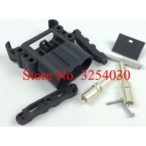 Supplying Imported Germany Orginal Black 150V 160A REMA Battery Connectors REMA160A Male Part for Electric Pallet Trucks