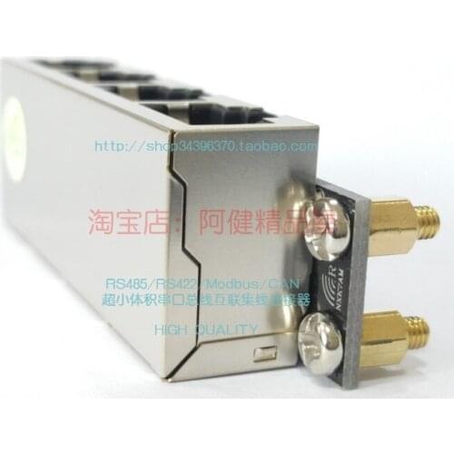 RS485 CAN MODBUS Industrial Controller Bus RJ45 Network Port Intercommunication Serial Communication Hub Connector