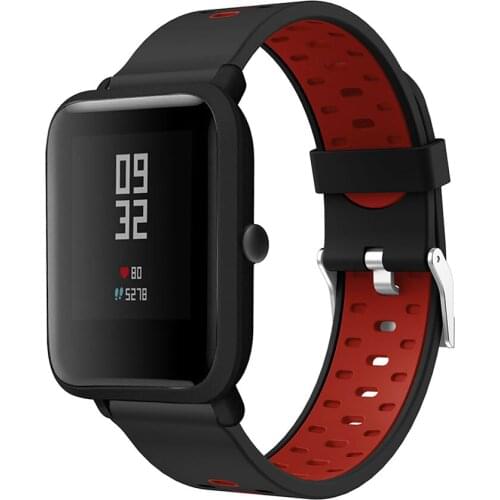 20mm Watch Strap for Xiaomi Huami Amazfit Bip Youth/youth Lite/Amazfit GTS Smart Watch Band Sports Silicone/Galaxy Watch 42mm