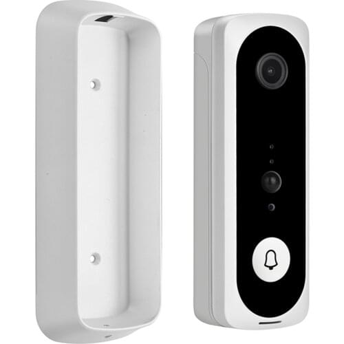 1080P Smart WiFi Video Doorbell Camera Visual Intercom with Chime Night Vision Door Bell Low Power Wireless Home Security Camera