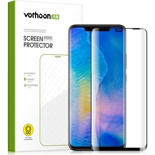 Vothoon Screen Protector For Huawei Mate 40 Pro 30 Pro P40 Pro P30 P20 Lite Full Coverage Tempered Glass Screen Protective Film