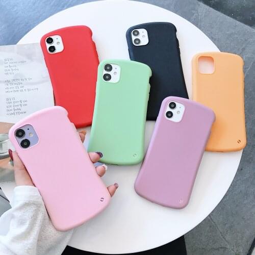 WGX Small pretty waist Phone case For iphone XS Max XR XS Glossy soft silicon case for iphone 11 7 8 plus phone case cover Coque