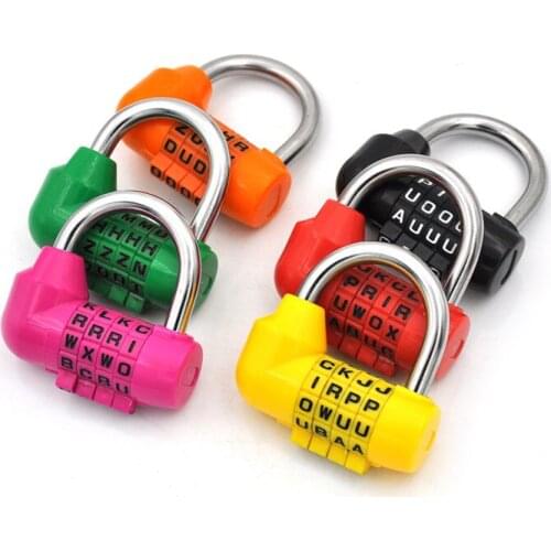 1PC Letter Code Dial Combination Suitcase Luggage Diary Password Lock Padlock