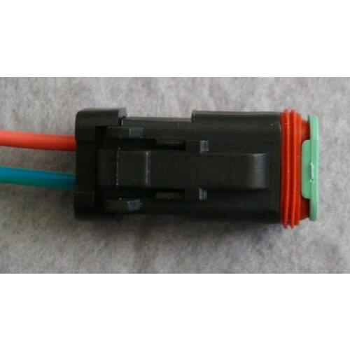 Free shipping! Adaptor /connector plug / digger plug for PC-7 solenoid valve plug 2 line transfer plug