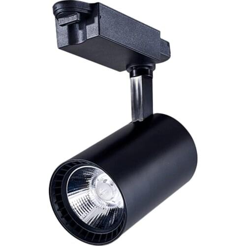 ICOCO 10W COB LED Track Light Clothes Shop Ceiling Lamp Open Mounted Rail Spot Light Super Bright Adjusttable Angle Down Lamp