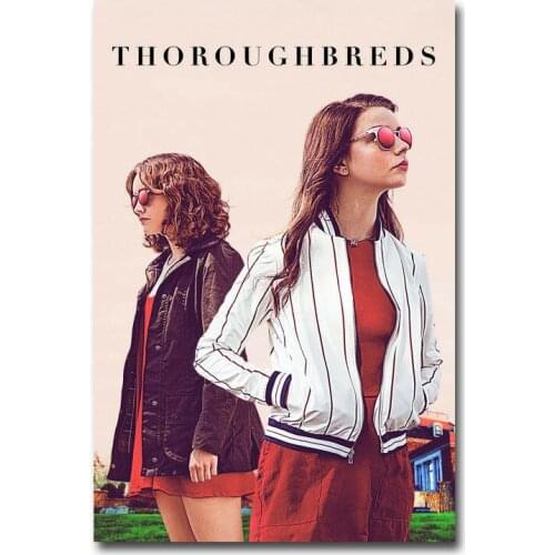 J0191 Thoroughbreds Movie Wall Sticker Silk Poster Art Light Canvas Home Decoration