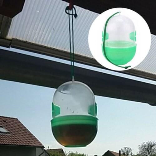 Portable Flies Bees Mosquito Killer Fly Trap Reject Hornet Catcher Wasp Trap Kill Pest Hanging On Tree Garden Tools Bee Trapper