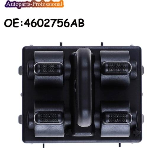 For Jeep Wrangler 4 Door 2007 2008 2009 2010 Master Power Window Switch Front LH Driver Side 4602756AB Car Auto accessorie