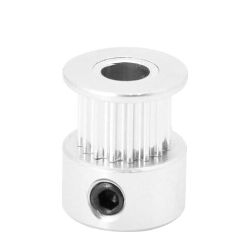 B2EF Timing Belt Drive Pulley GT2 16 Teeth Pulley Aluminum Bore 5mm Width 6mm