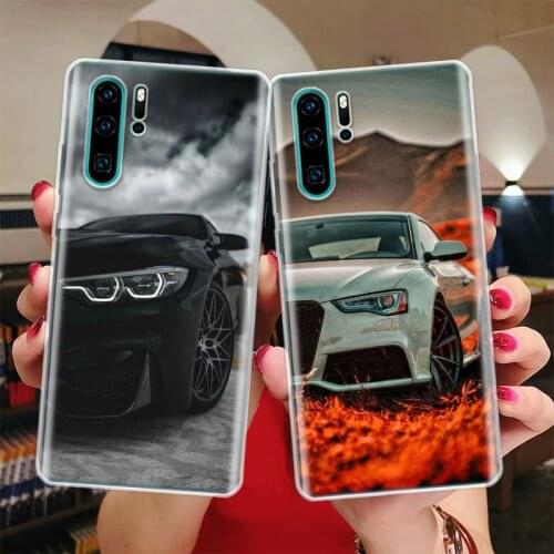 Sports Cars Male Men Silicon Phone Case For Huawei Honor 10 9 20 Lite Y5 Y6 Y7 Y9 9X 8X 8S 8A 7X 7A 7S Pro + 10i20i Coque