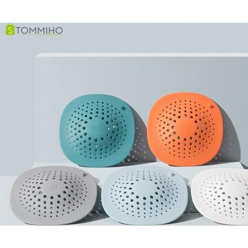 STOMMIHO Sink Drain Strainer Bathtub Drain Cover Shower Stall Tub Bathtub Anti-block Floor Filter Strong Adsorption Suction Cup