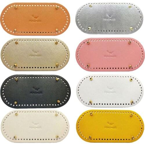 Crochet Bags Nail Bottom Shaper Pad with Holes for DIY Shoulder Bags Accessories