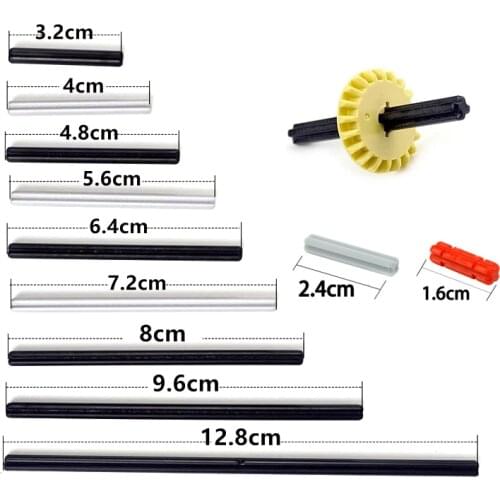 Technical Building Blocks Parts Bulk MOC Cross Axle Rod Shafts connector Bricks Model Kits Compatible All Brands car Accessories