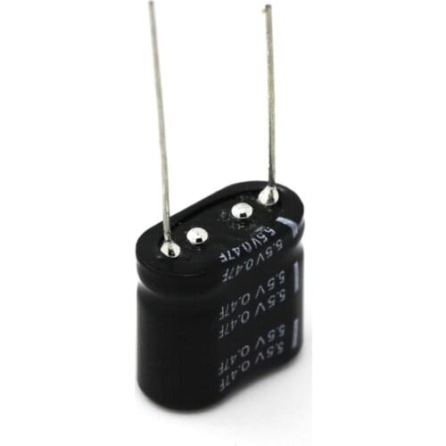 High Quality Farad Capacitor Combination Type 5.5V 0.5F Capacitor Black