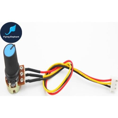 WH148 Potentiometer B10K Speed Control Knob XH2.54 3P Linear Controller Handle