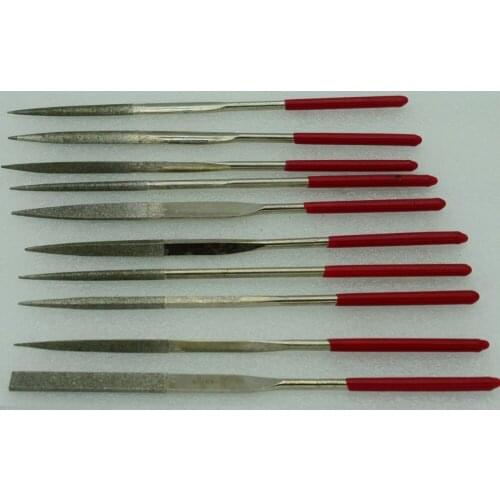 160mm Needle Files set Jeweler Diamond Carving Craft Tool Metal Glass Stone setting tool 10pcs