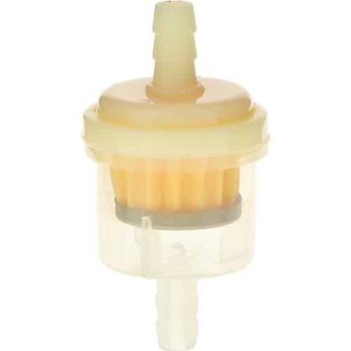 4pcs Universal Inline Fuel Gas Filter 8mm 5/16 Lawn Mower Tractor