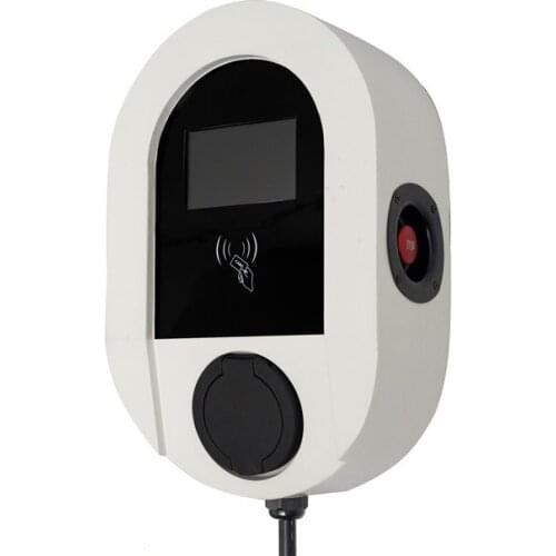 7KW/22KW OCPP AC wal-box charger with socket