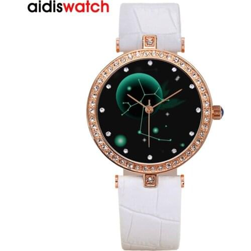 Addies Ladies Watch With Leather Strap