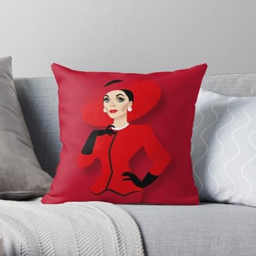 Alexis Throw Pillow Cushion Cover Polyester throw pillows case on sofa home living room car seat decor 45x45cm