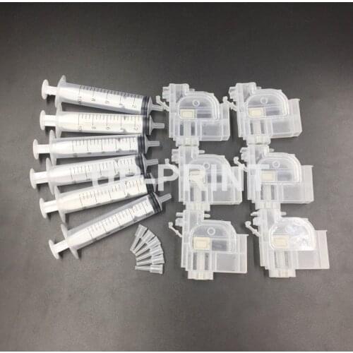 UP 6pcs Ink Damper + 6pcs suction tool compatible For Epson L800 L801 L805 L810 L850 L1800 printer