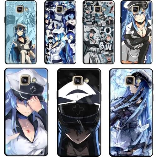 Esdeath Akame Ga Kill Phone Case For Samsung Galaxy J7 J5 J3 2017 A3 A5 J1 2016 J6 J4 Plus A6 A8 A7 A9 J8 2018