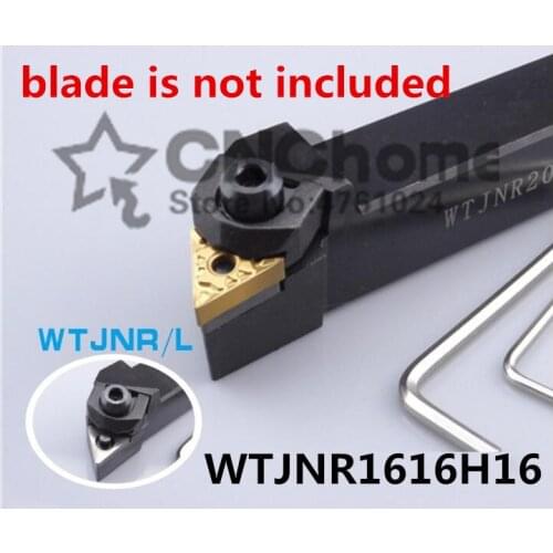 WTJNR1616H16/WTJNL1616H16 CNC turning tool holder,lathe External tool,indexable cutting tool for TNMG160404/08 Inserts Holder