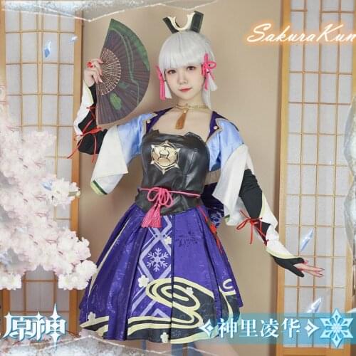 Genshin Impact Ayanghua Kanari Cosplay Costume Suits Outfits Game Role Play Outfit